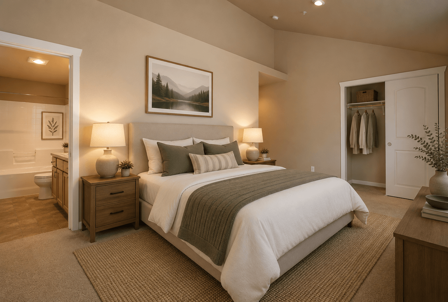Spacious Bedrooms